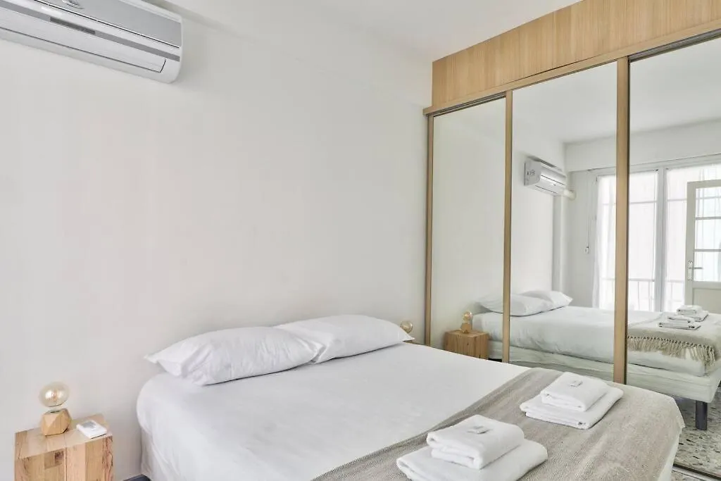 Apartment L29 Lenval Beach At 1Min Walk To Sea Front Ac Balcony Nice